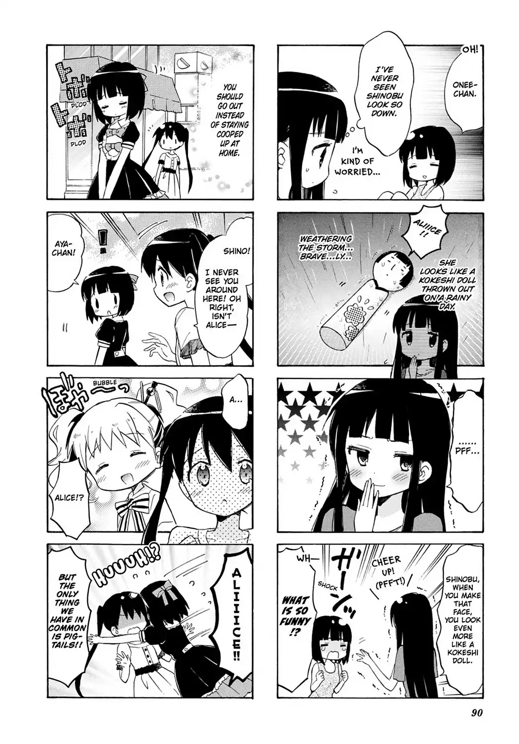 Kiniro Mosaic Chapter 39 page 4 - Chapter 39