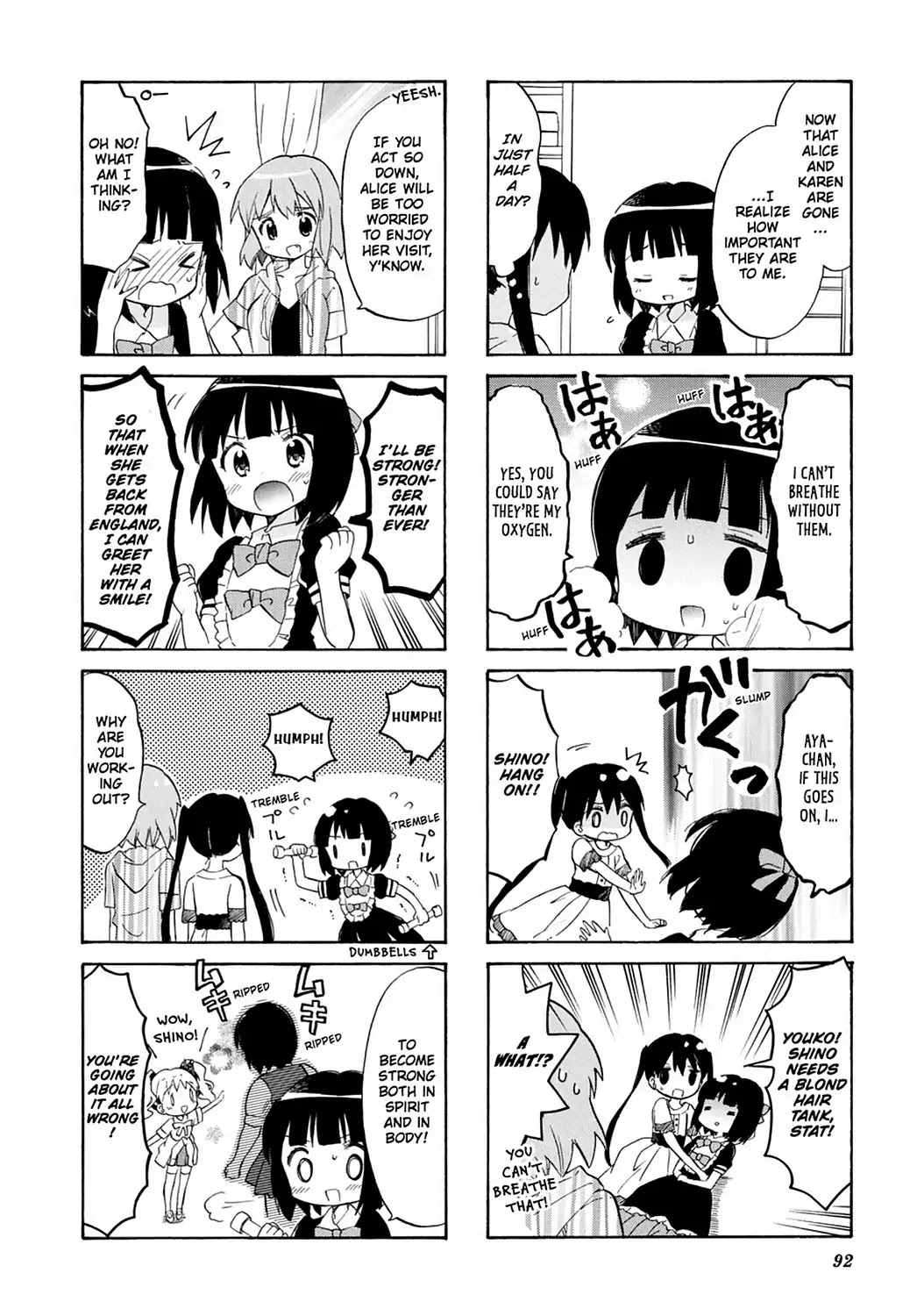 Kiniro Mosaic Chapter 39 page 6 - Chapter 39