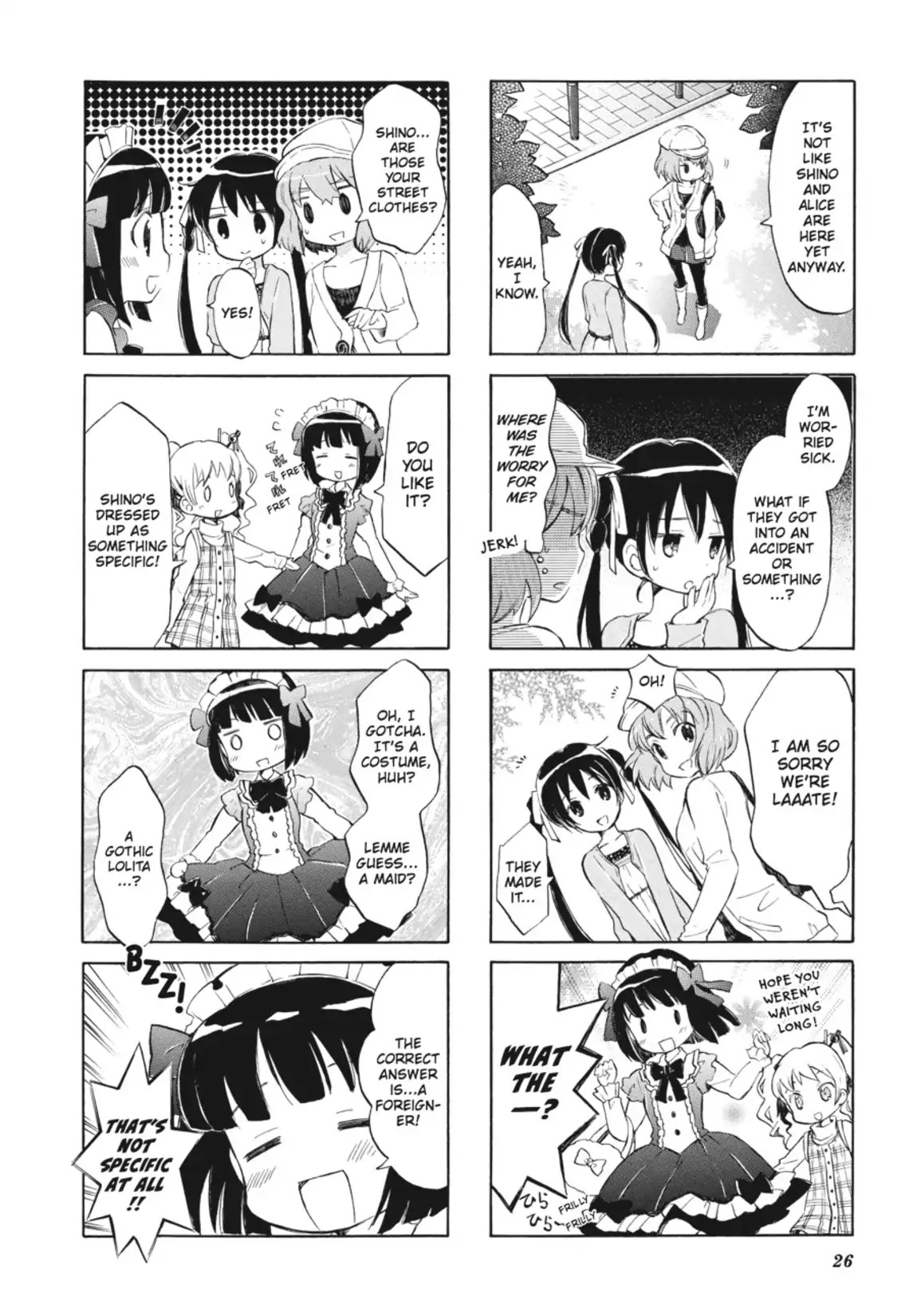Kiniro Mosaic Chapter 4 page 2 - Chapter 4