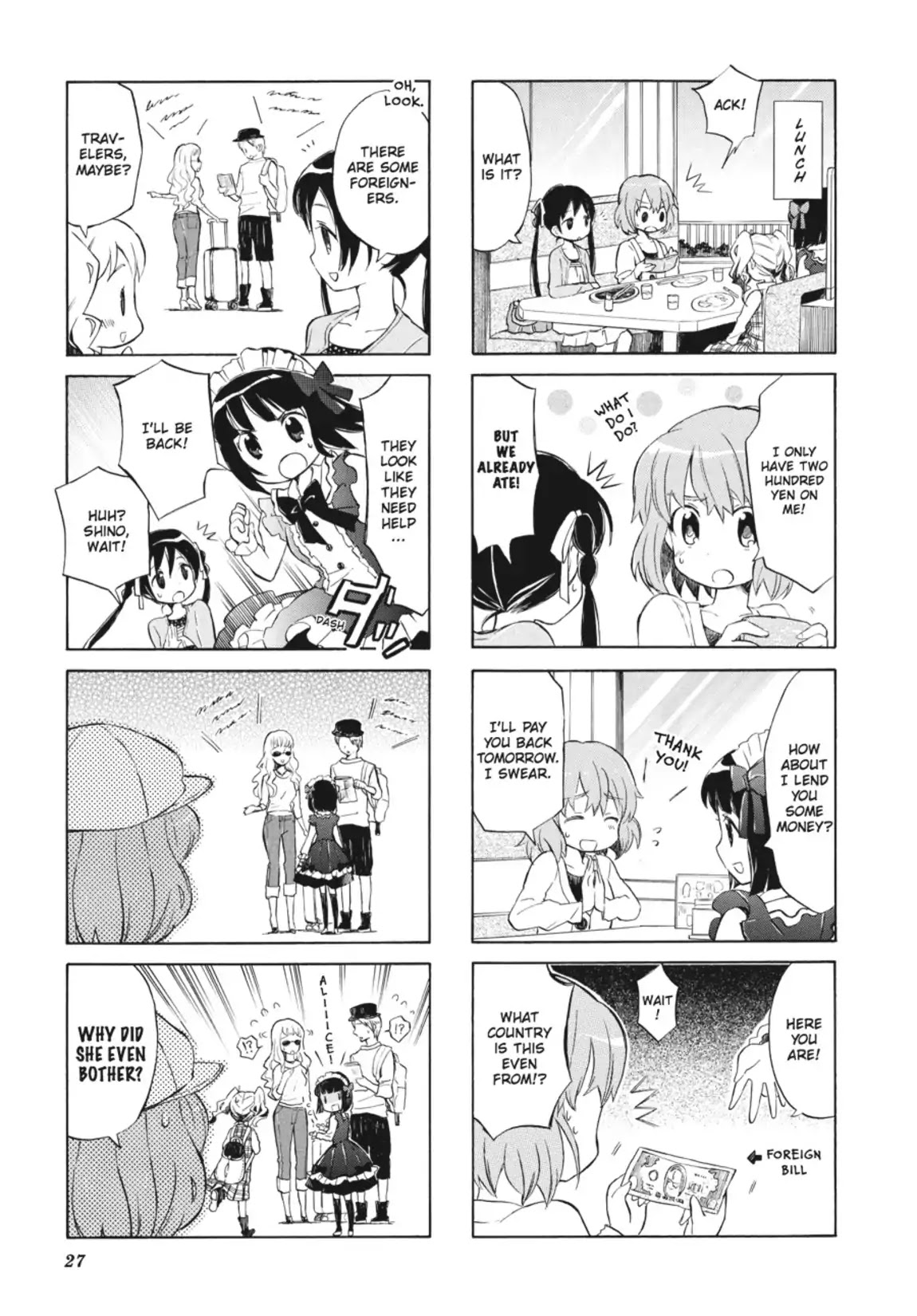 Kiniro Mosaic Chapter 4 page 3 - Chapter 4