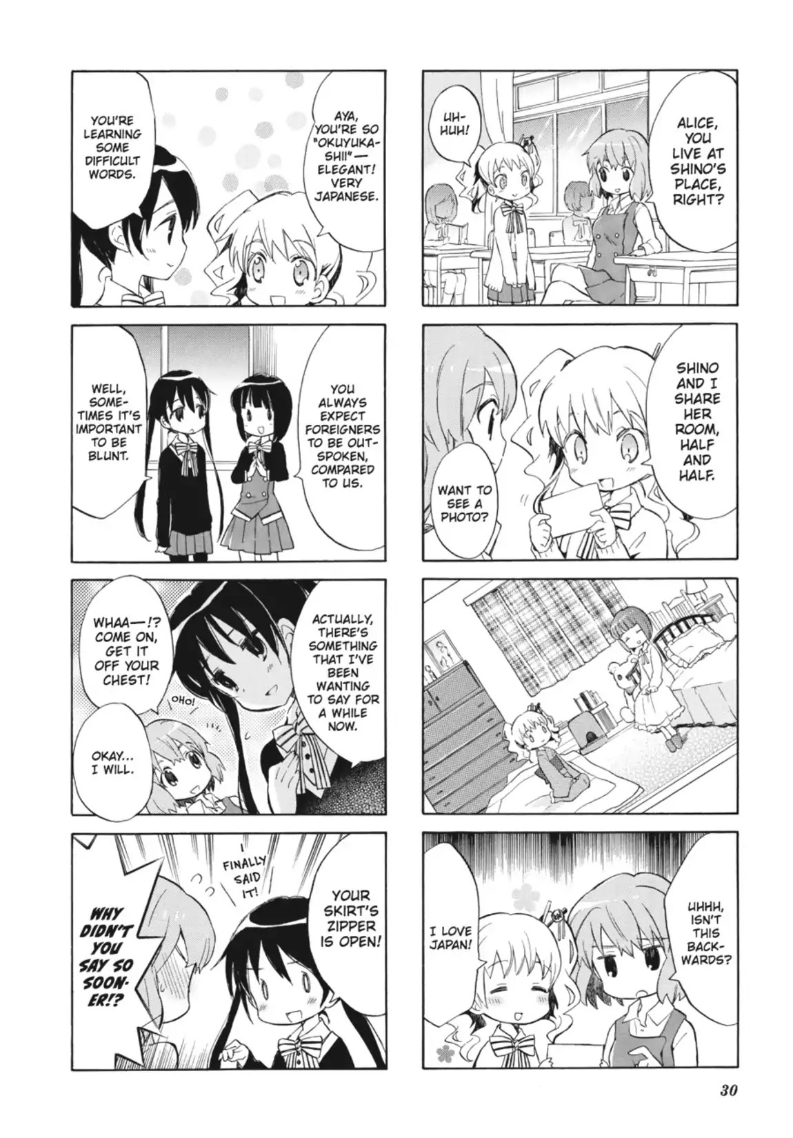 Kiniro Mosaic Chapter 4 page 6 - Chapter 4