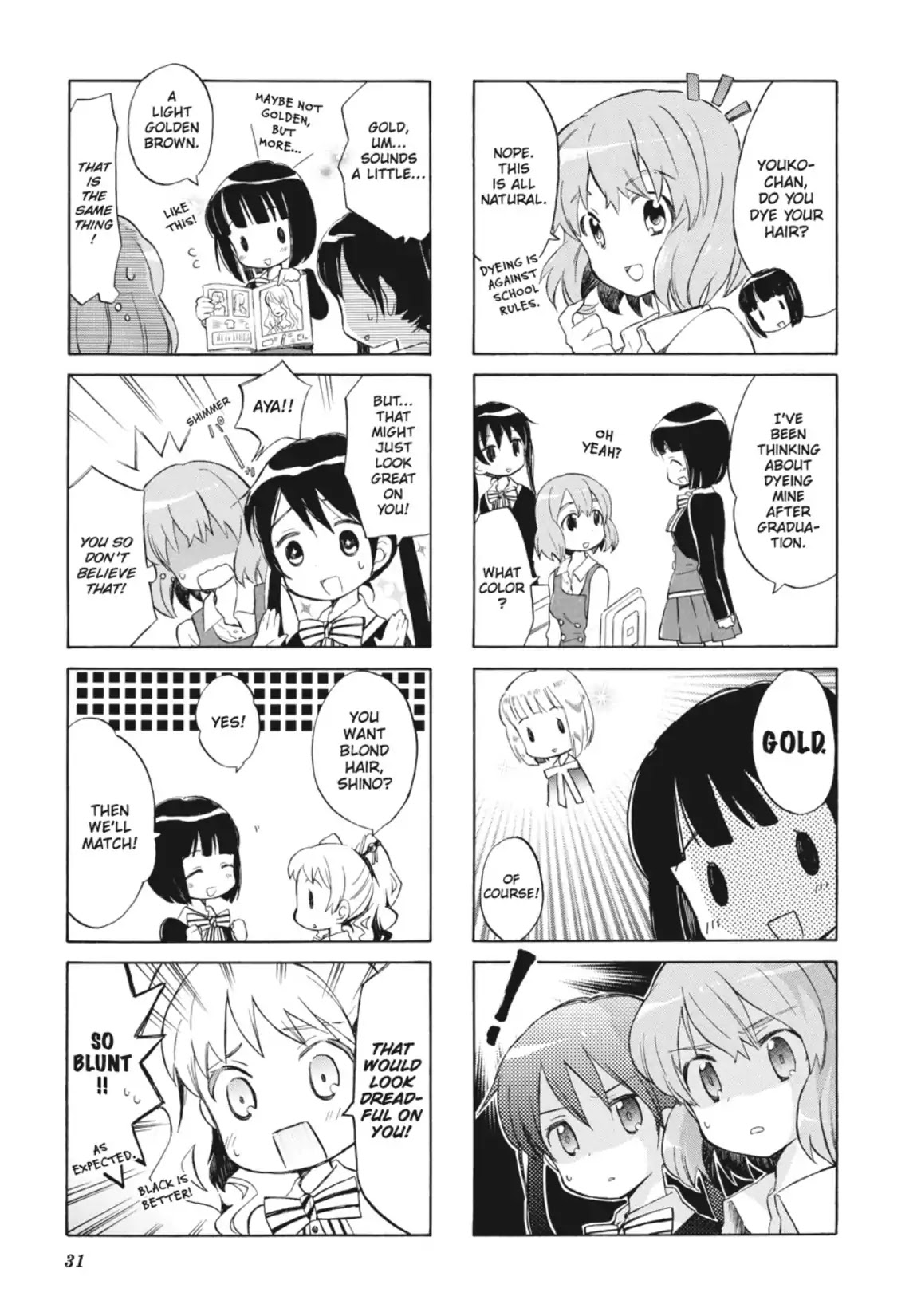 Kiniro Mosaic Chapter 4 page 7 - Chapter 4