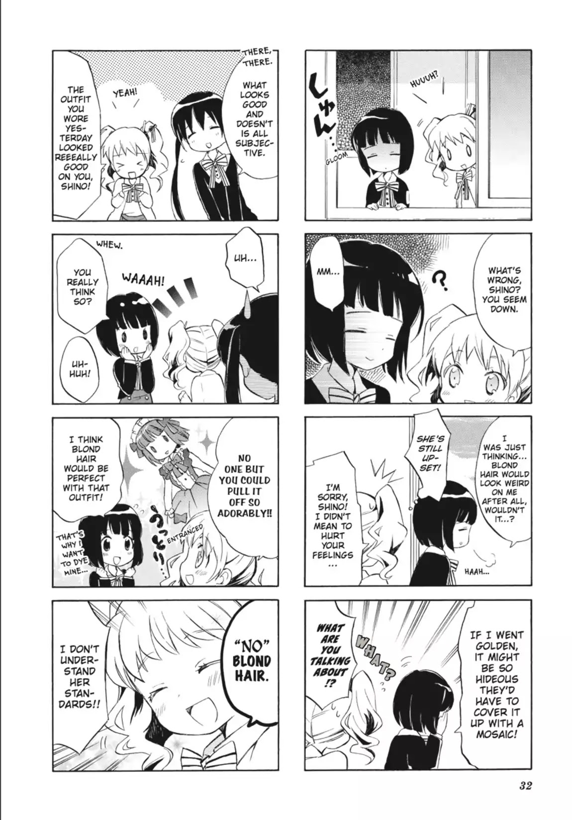 Kiniro Mosaic Chapter 4 page 8 - Chapter 4