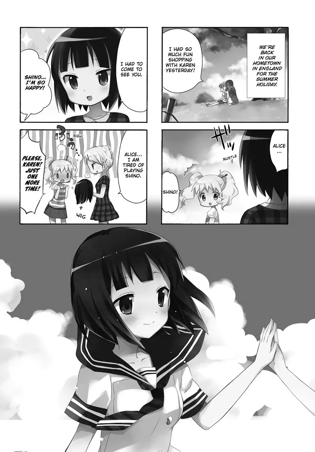 Kiniro Mosaic Chapter 40 page 1 - Chapter 40