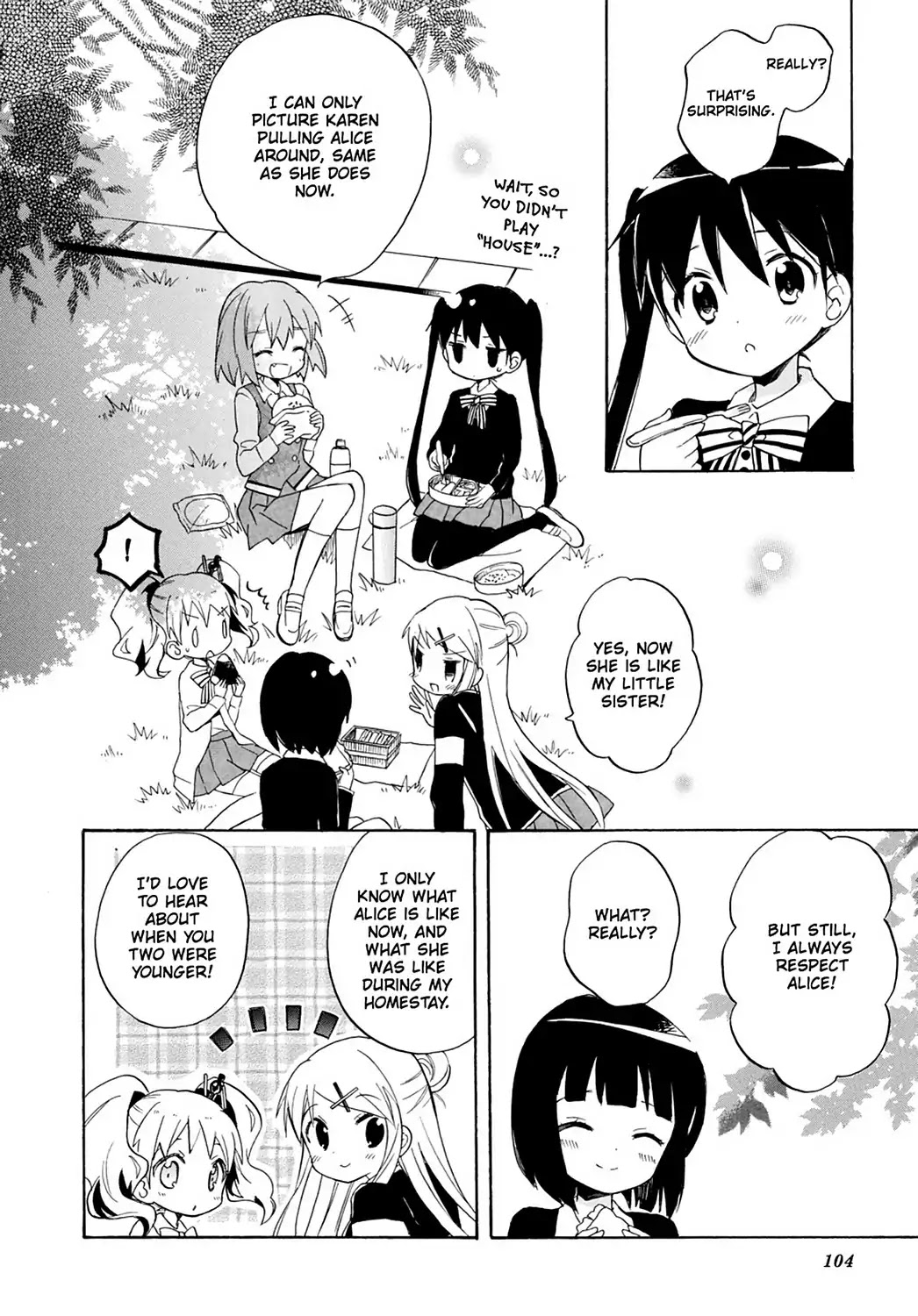 Kiniro Mosaic Chapter 40 page 10 - Chapter 40