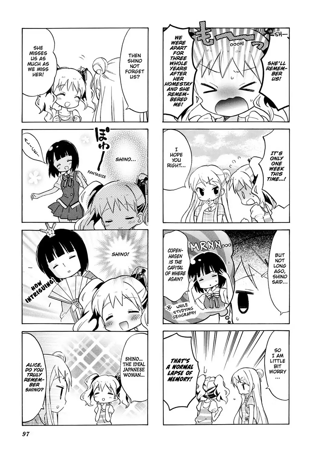 Kiniro Mosaic Chapter 40 page 3 - Chapter 40