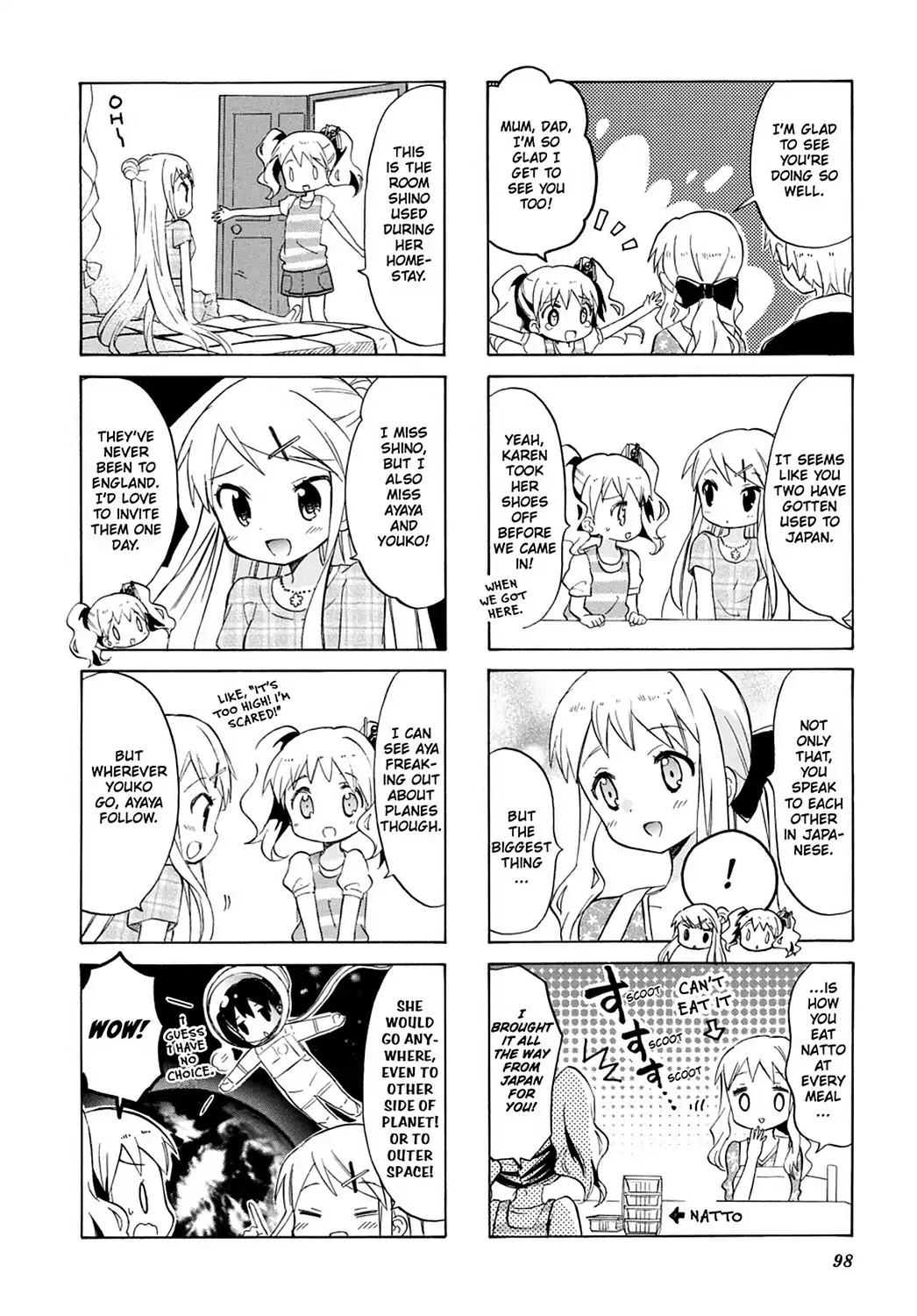 Kiniro Mosaic Chapter 40 page 4 - Chapter 40