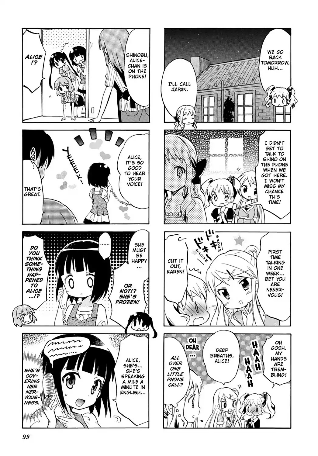 Kiniro Mosaic Chapter 40 page 5 - Chapter 40