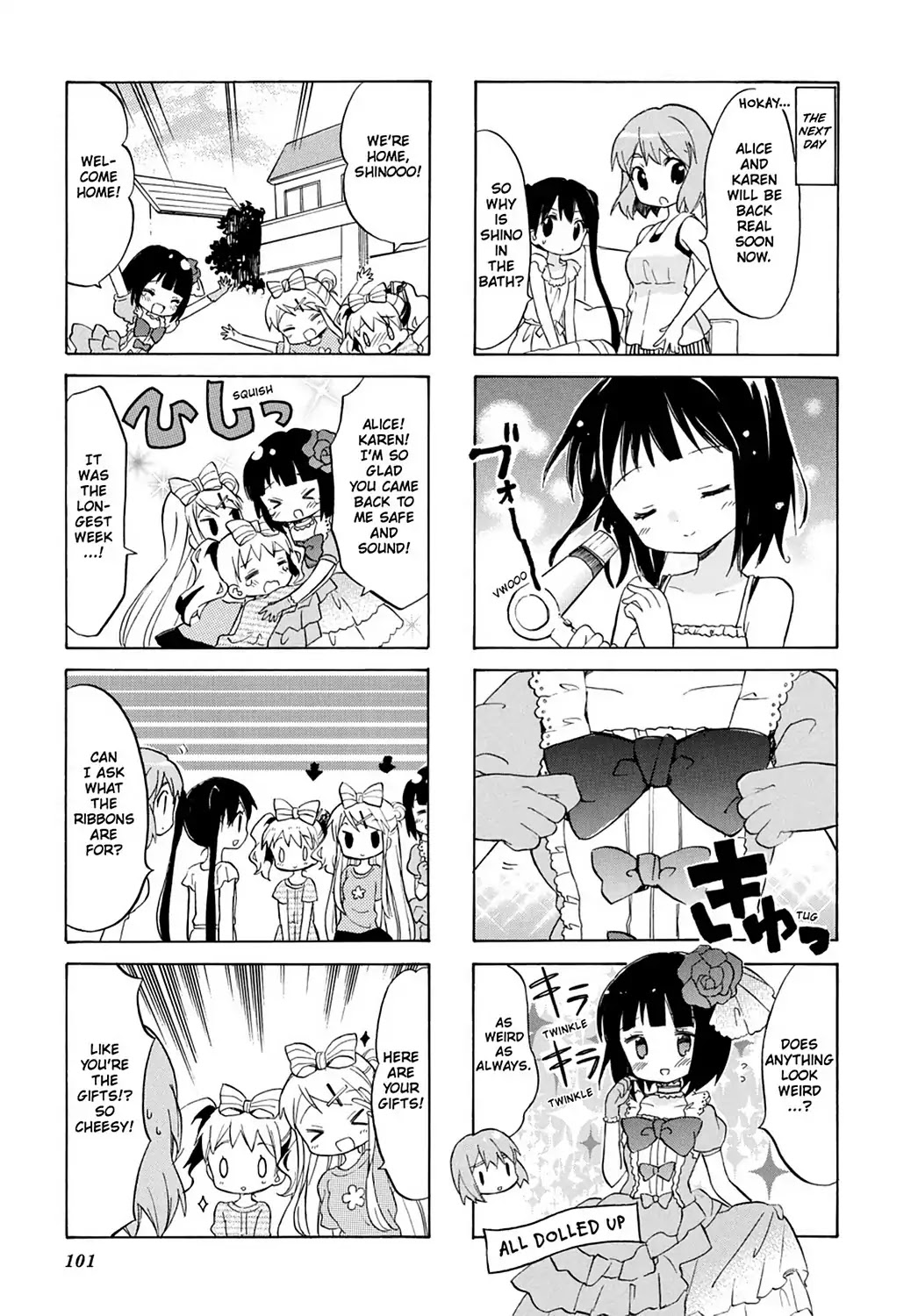 Kiniro Mosaic Chapter 40 page 7 - Chapter 40
