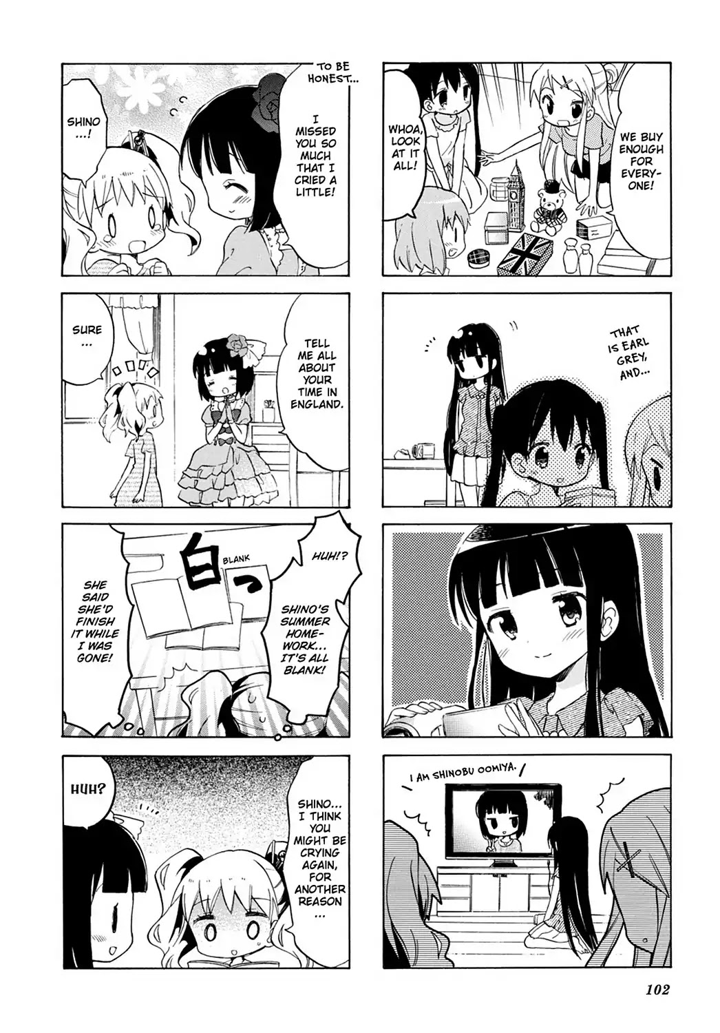 Kiniro Mosaic Chapter 40 page 8 - Chapter 40