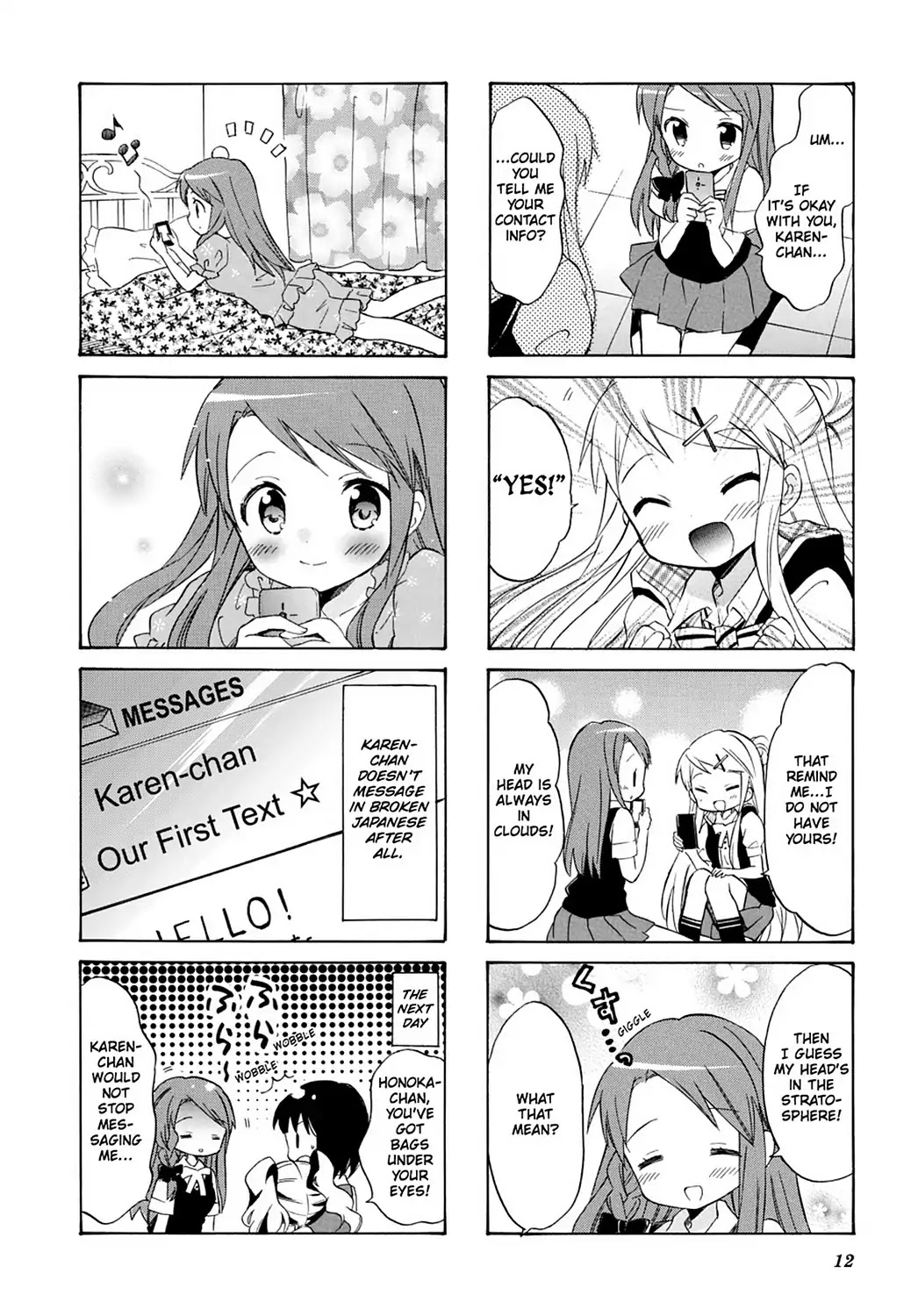 Kiniro Mosaic Chapter 41 page 14 - Chapter 41