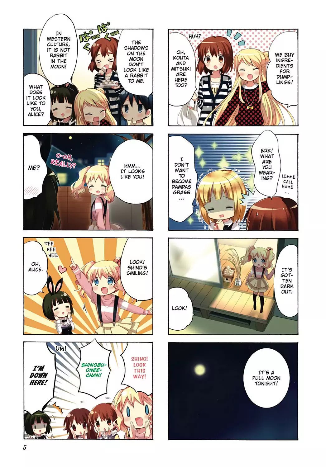 Kiniro Mosaic Chapter 41 page 7 - Chapter 41