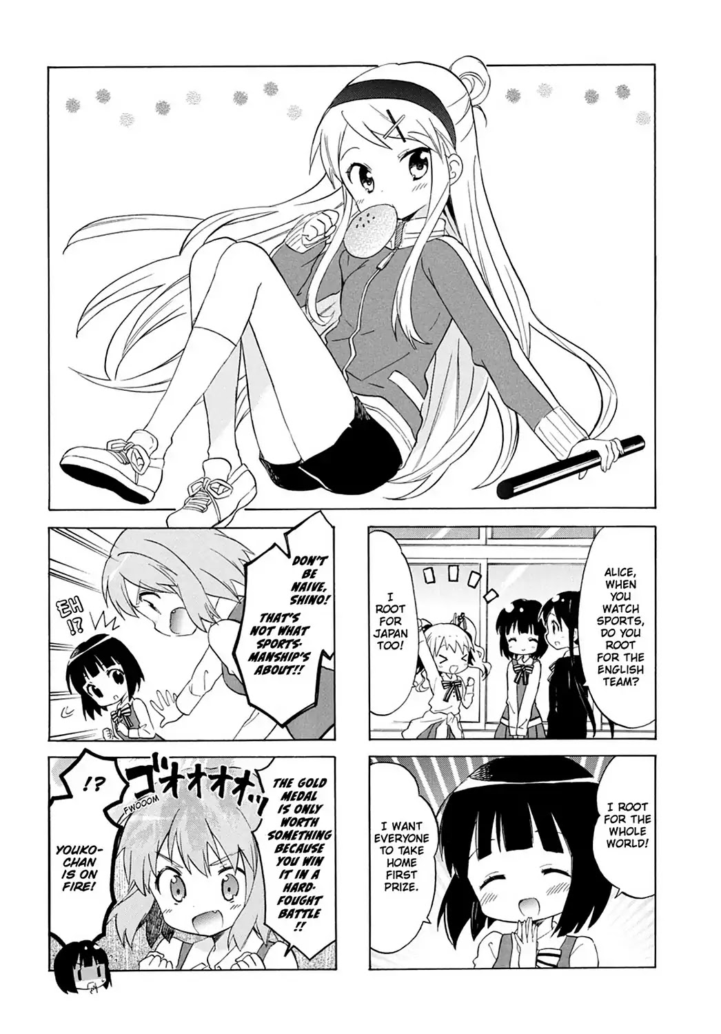 Kiniro Mosaic Chapter 42 page 1 - Chapter 42