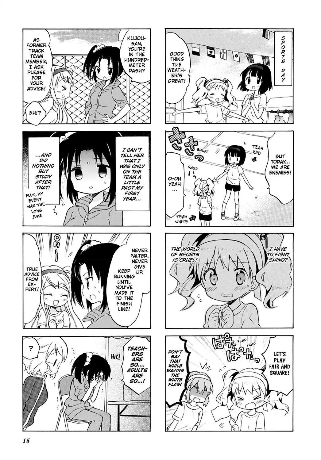 Kiniro Mosaic Chapter 42 page 3 - Chapter 42