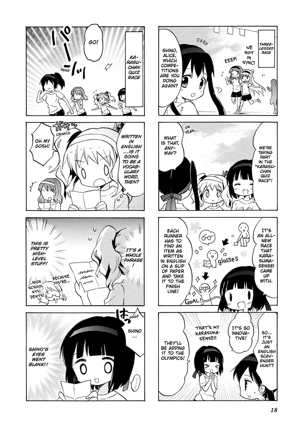 Kiniro Mosaic Chapter 42 page 6 - Chapter 42