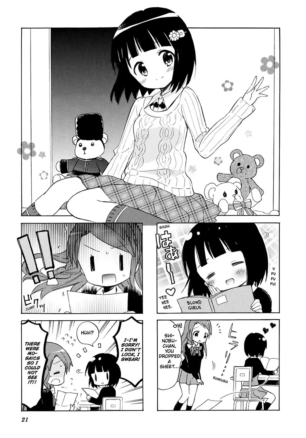 Kiniro Mosaic Chapter 43 page 1 - Chapter 43