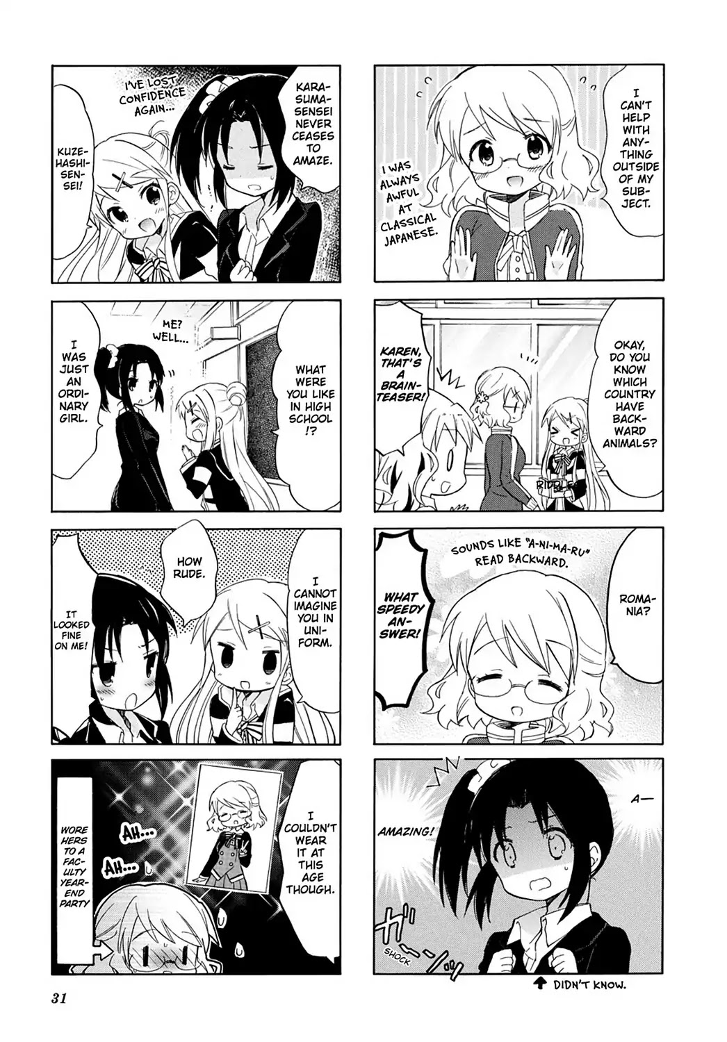 Kiniro Mosaic Chapter 44 page 3 - Chapter 44