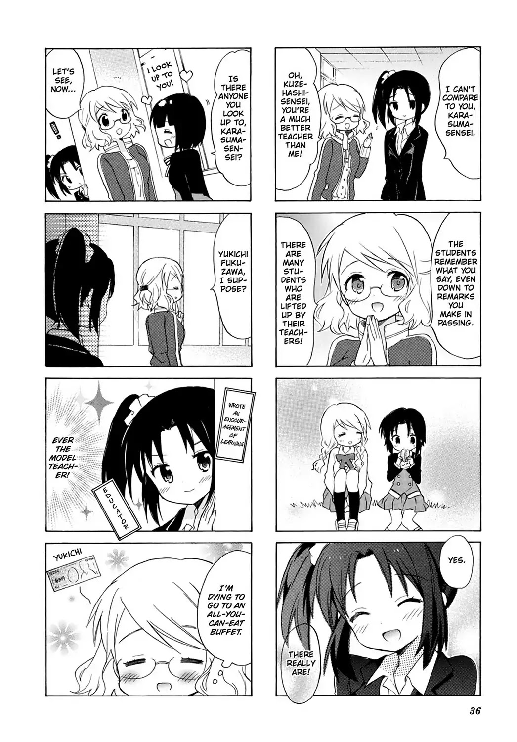 Kiniro Mosaic Chapter 44 page 8 - Chapter 44
