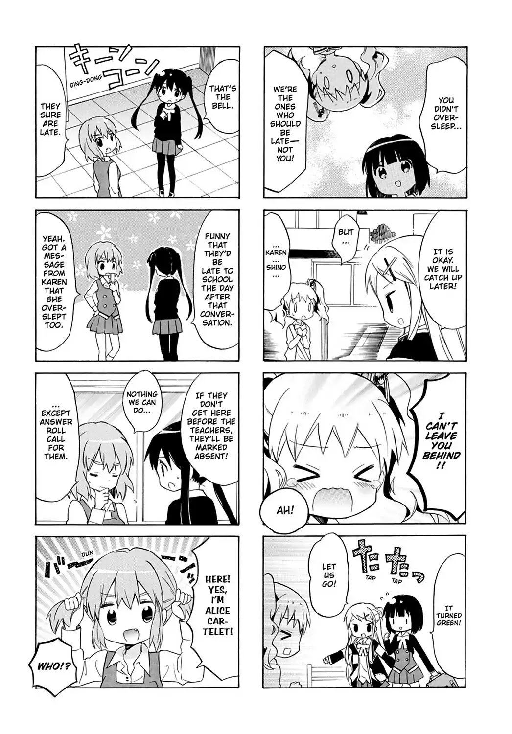 Kiniro Mosaic Chapter 45 page 7 - Chapter 45