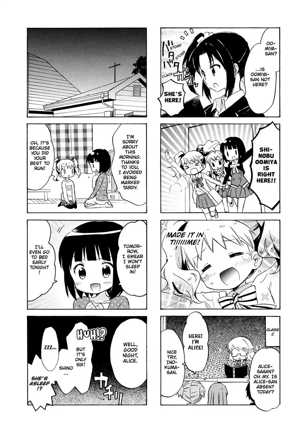 Kiniro Mosaic Chapter 45 page 8 - Chapter 45