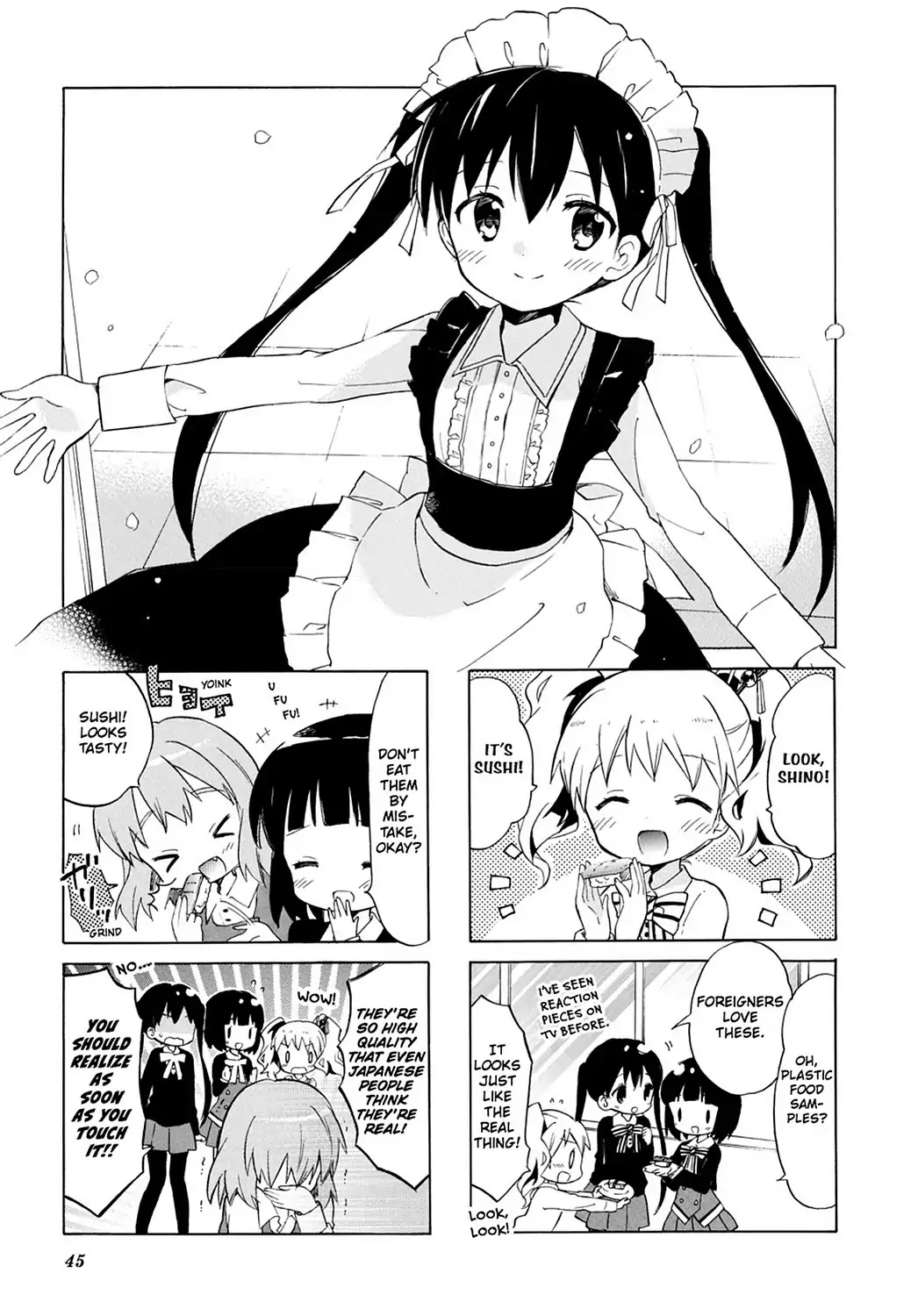 Kiniro Mosaic Chapter 46 page 1 - Chapter 46