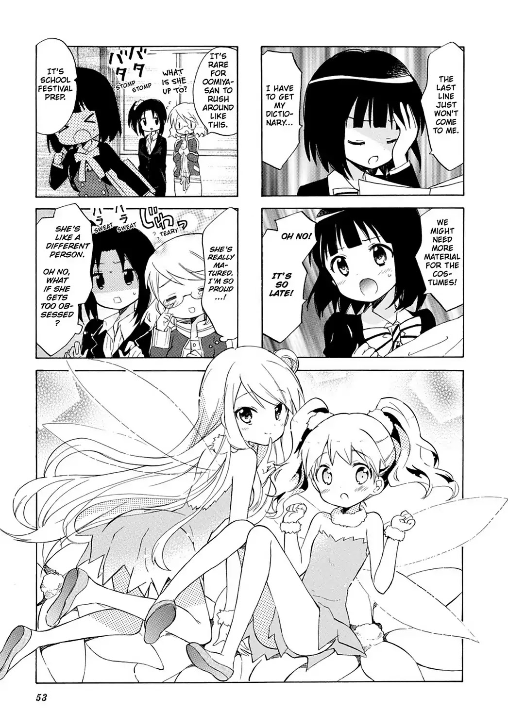 Kiniro Mosaic Chapter 47 page 1 - Chapter 47