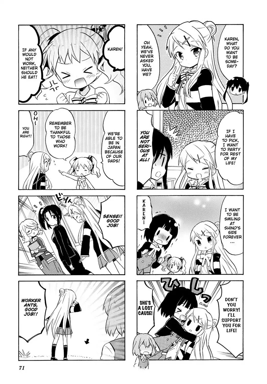 Kiniro Mosaic Chapter 49 page 3 - Chapter 49