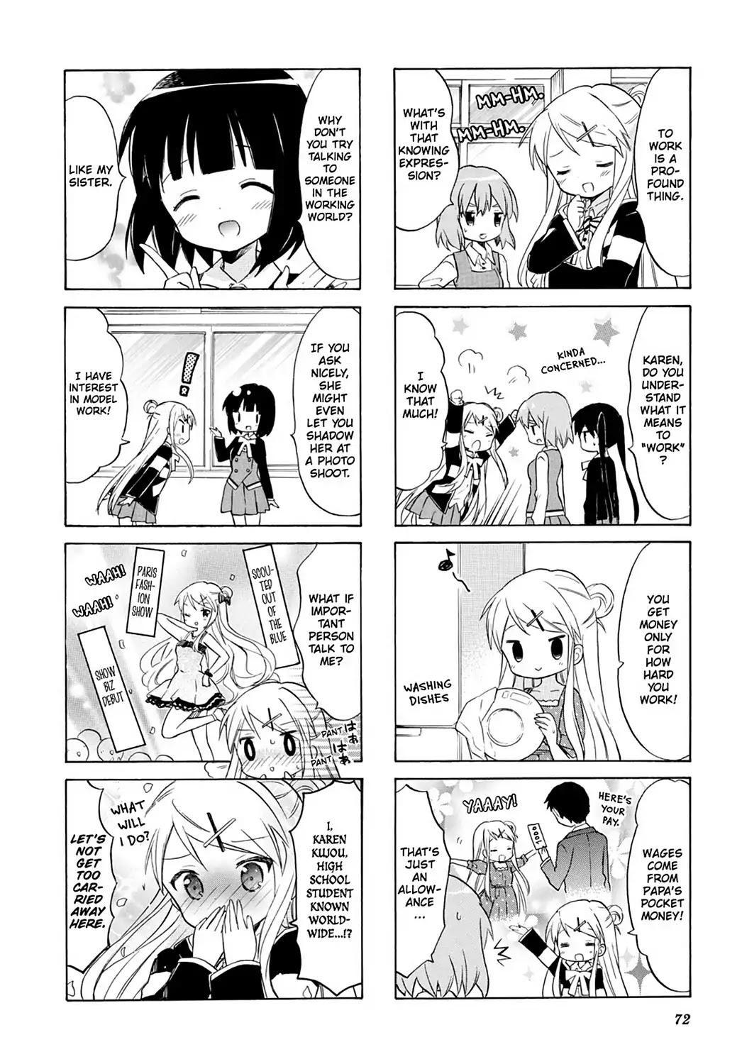 Kiniro Mosaic Chapter 49 page 4 - Chapter 49