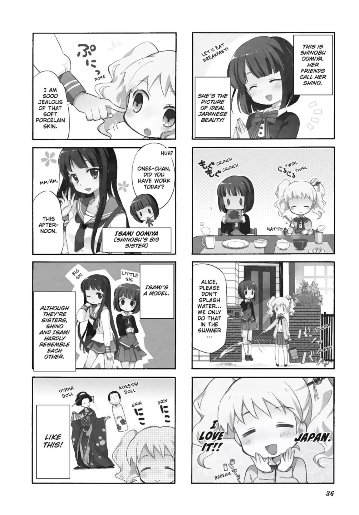 Kiniro Mosaic Chapter 5 page 2 - Chapter 5