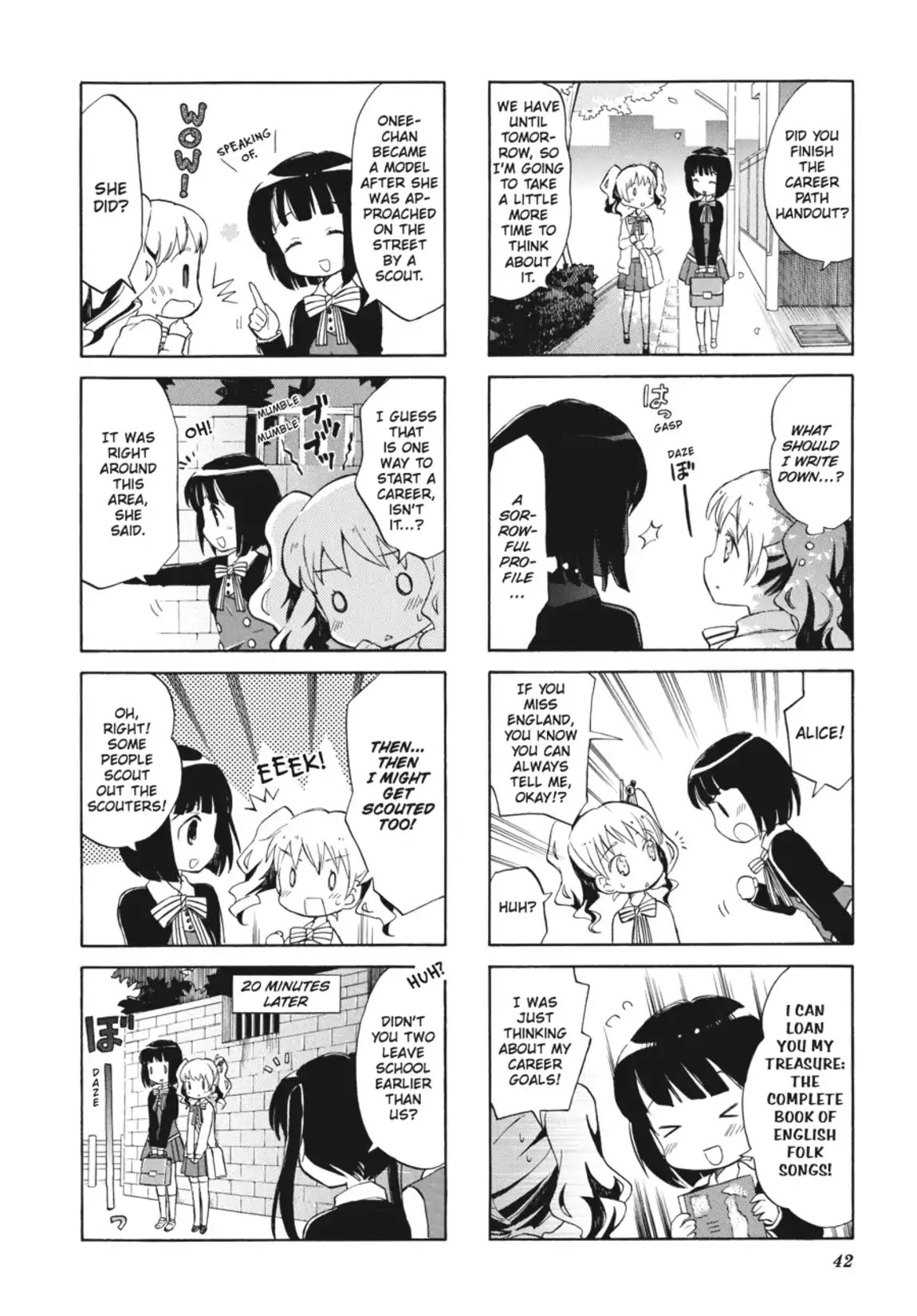 Kiniro Mosaic Chapter 5 page 8 - Chapter 5