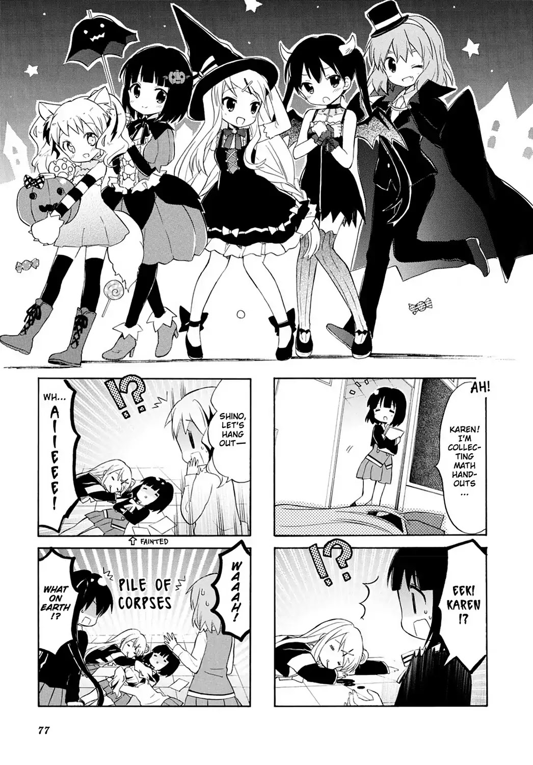 Kiniro Mosaic Chapter 50 page 1 - Chapter 50