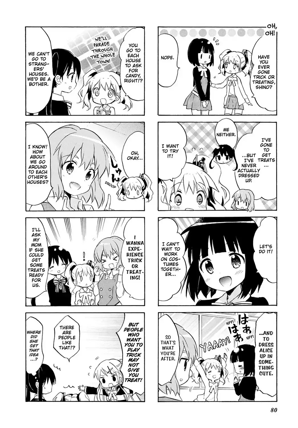 Kiniro Mosaic Chapter 50 page 4 - Chapter 50