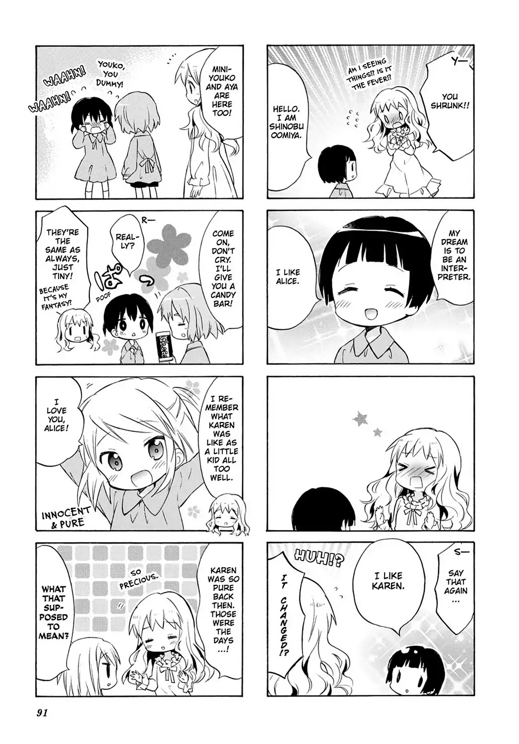 Kiniro Mosaic Chapter 51 page 7 - Chapter 51