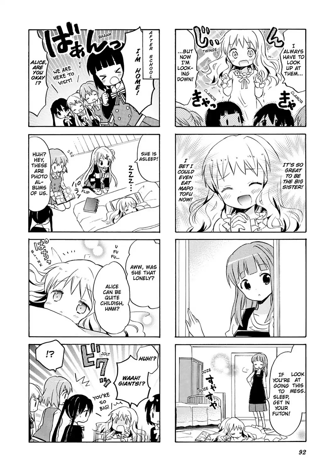 Kiniro Mosaic Chapter 51 page 8 - Chapter 51