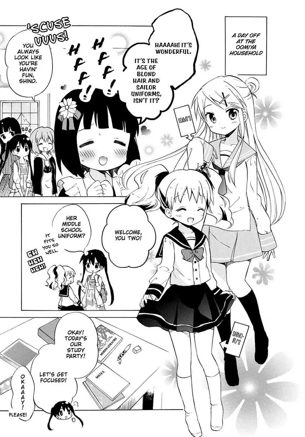Kiniro Mosaic Chapter 52 page 11 - Chapter 52