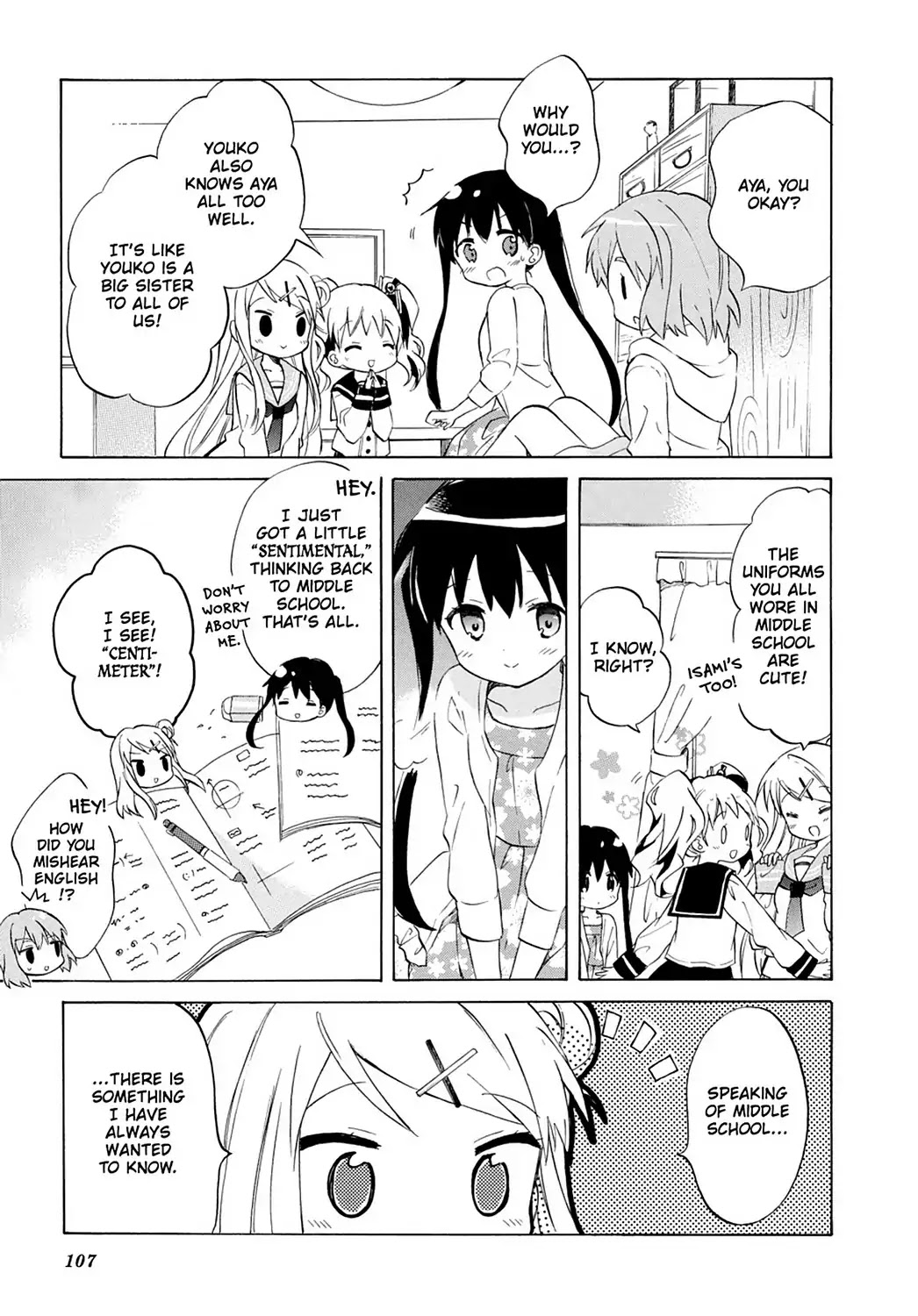 Kiniro Mosaic Chapter 52 page 15 - Chapter 52