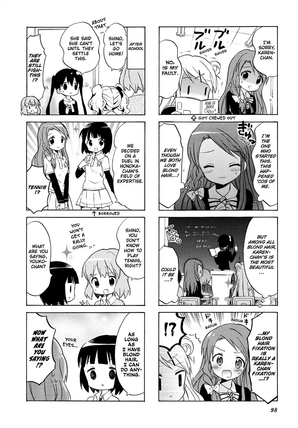 Kiniro Mosaic Chapter 52 page 6 - Chapter 52