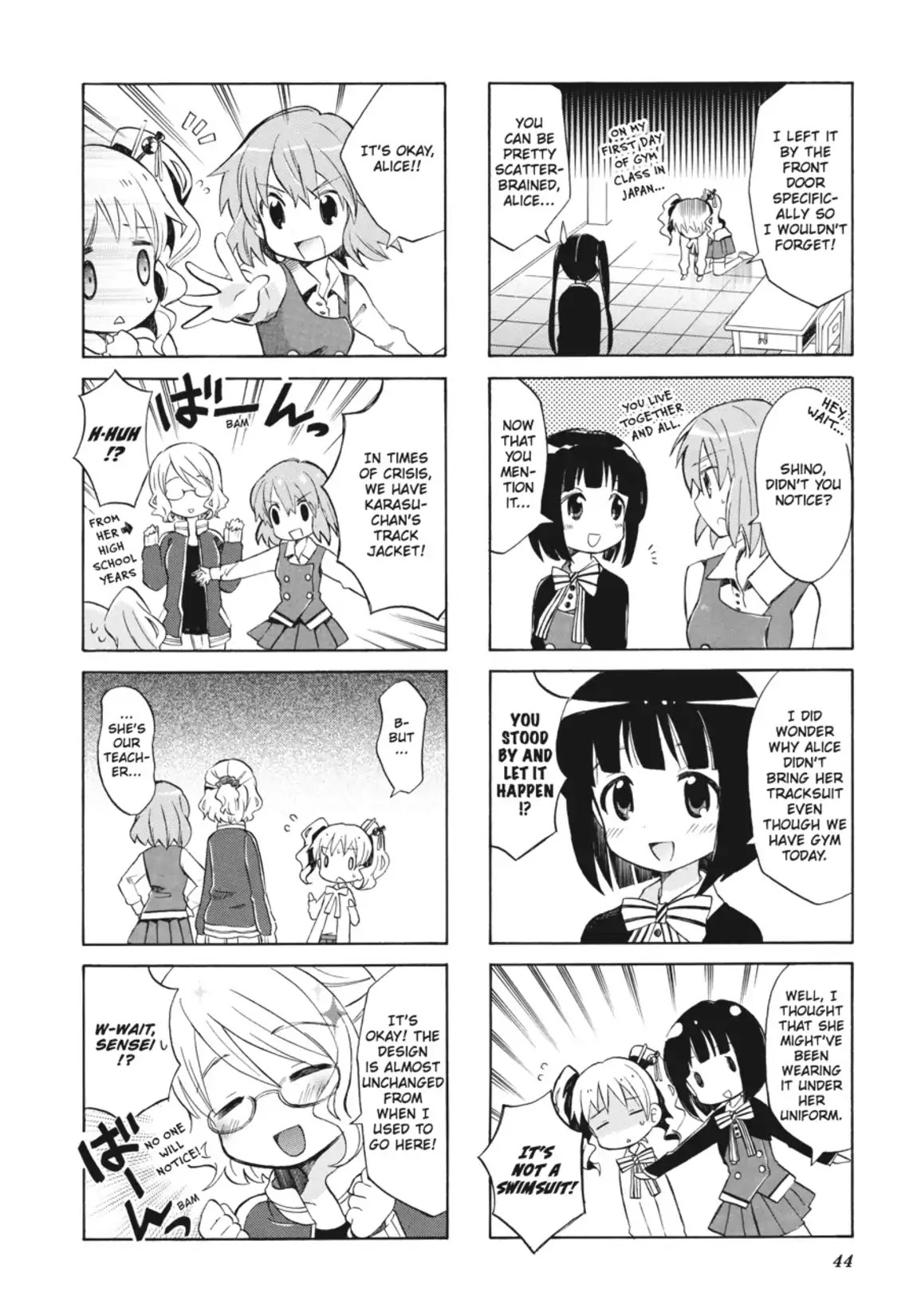 Kiniro Mosaic Chapter 6 page 2 - Chapter 6