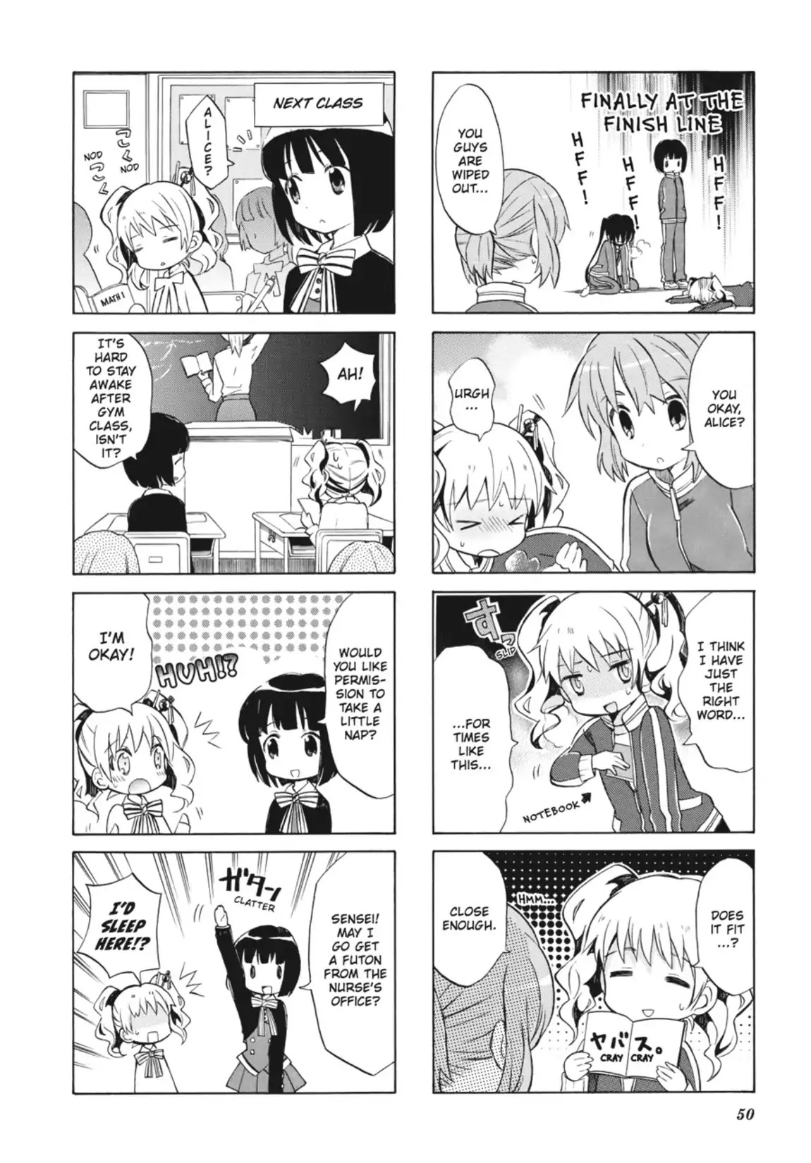 Kiniro Mosaic Chapter 6 page 8 - Chapter 6
