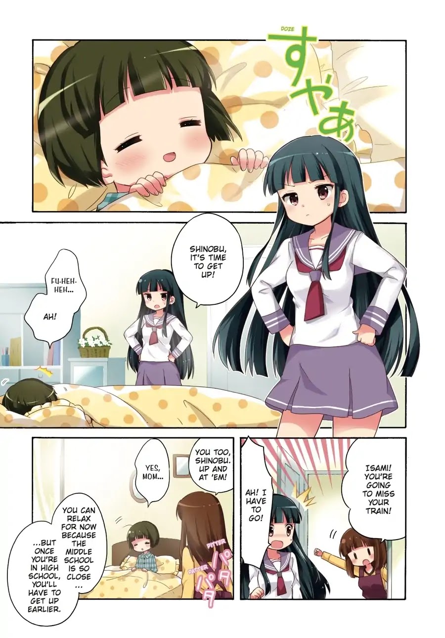 Kiniro Mosaic Chapter 76 page 4 - Chapter 76