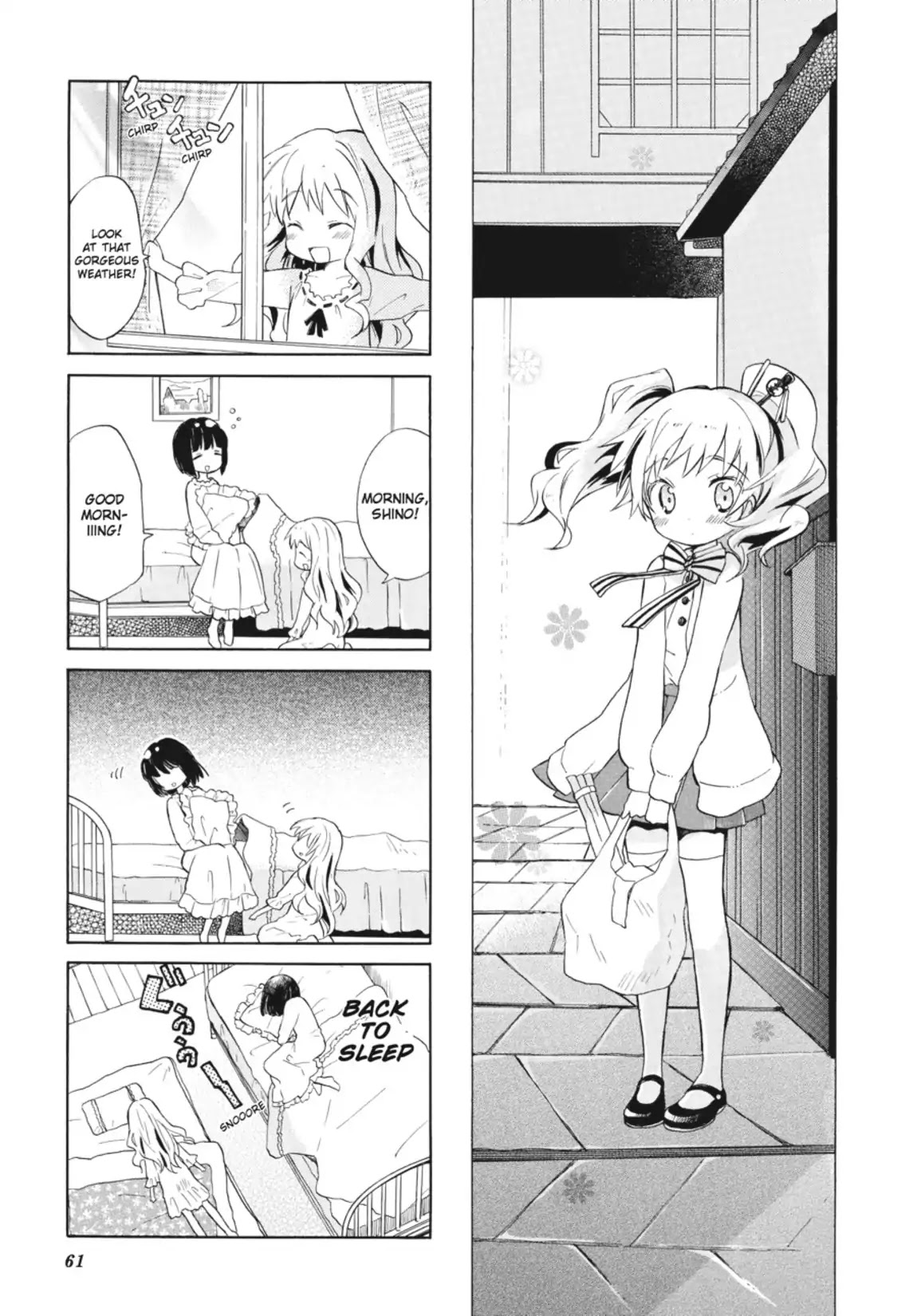 Kiniro Mosaic Chapter 8 page 1 - Chapter 8