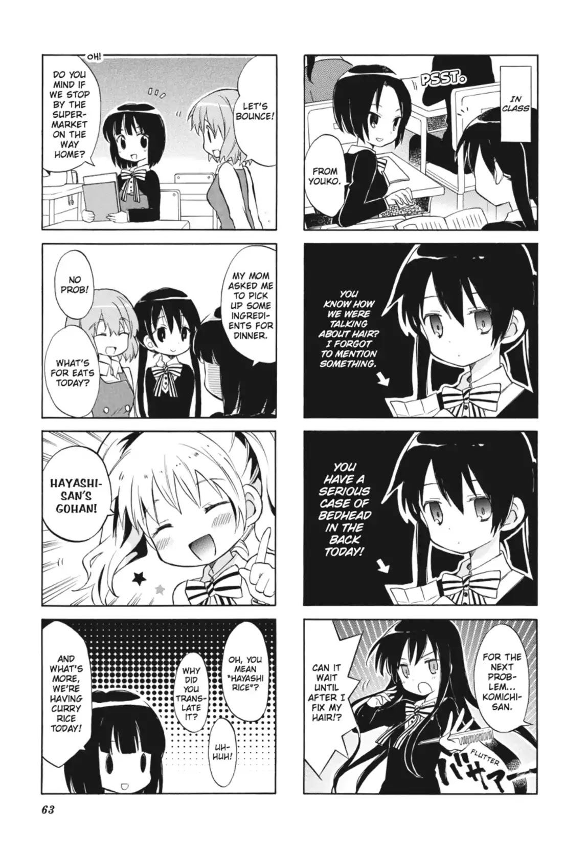 Kiniro Mosaic Chapter 8 page 3 - Chapter 8