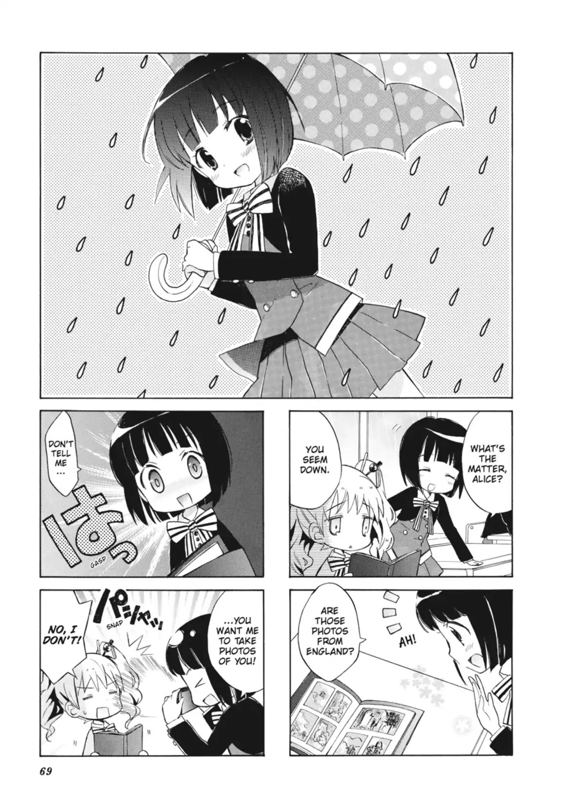 Kiniro Mosaic Chapter 9 page 1 - Chapter 9