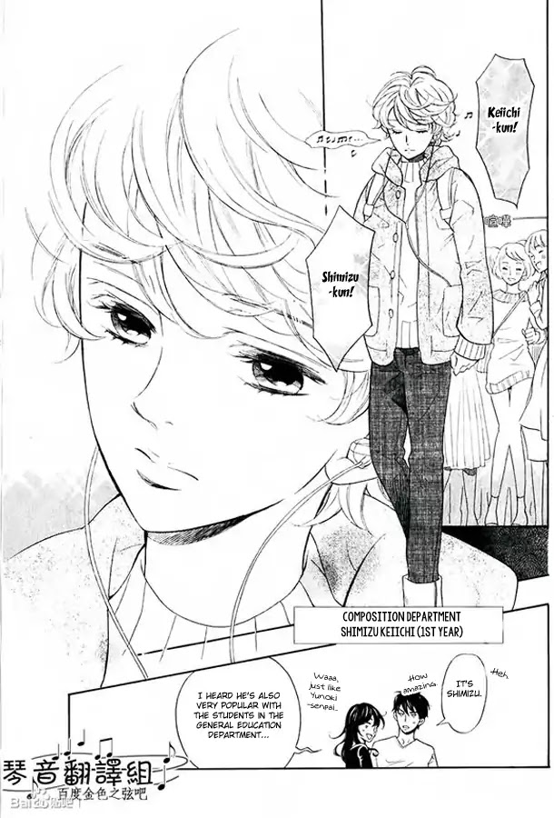 Kiniro no Corda - Daigakusei Hen Chapter 1 page 19 - Chapter 1