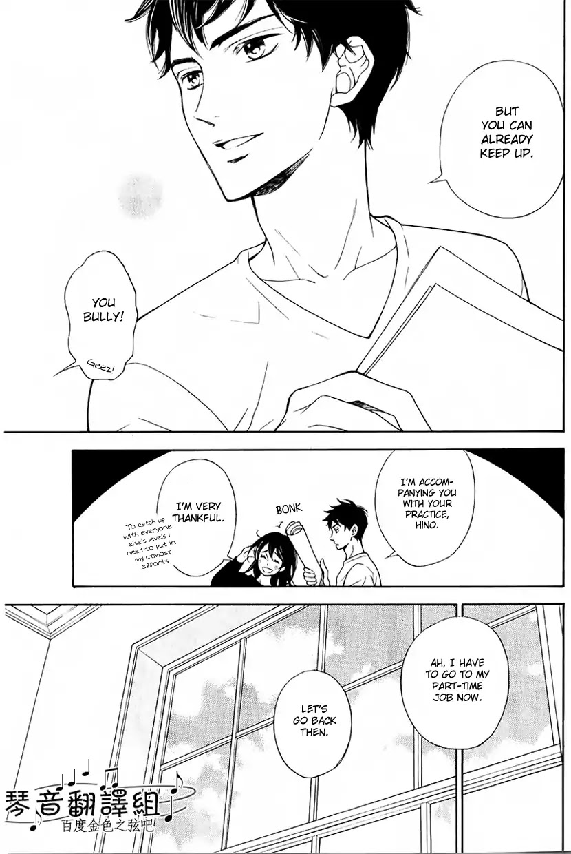 Kiniro no Corda - Daigakusei Hen Chapter 1 page 9 - Chapter 1