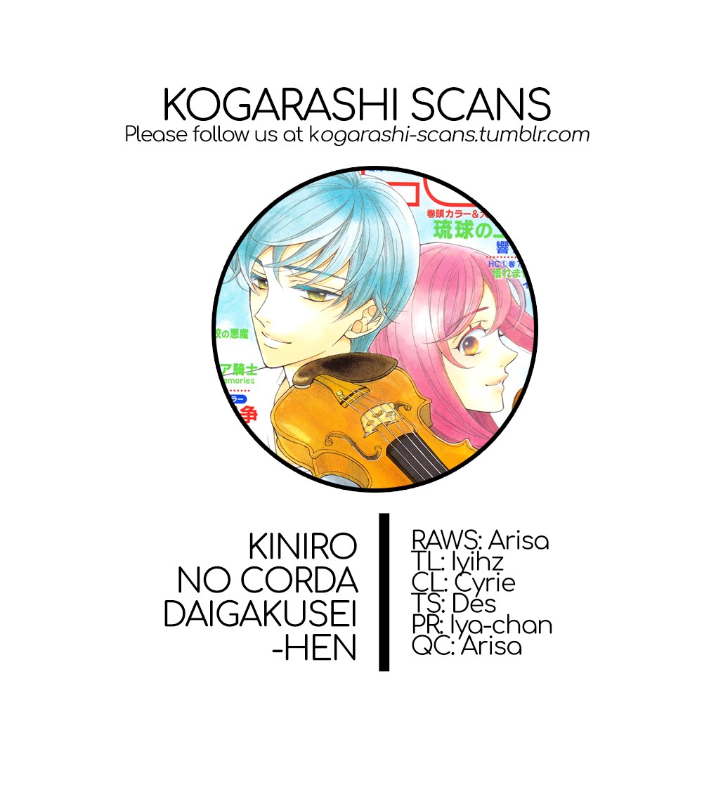 Kiniro no Corda - Daigakusei Hen Chapter 11 page 2 - Chapter 11