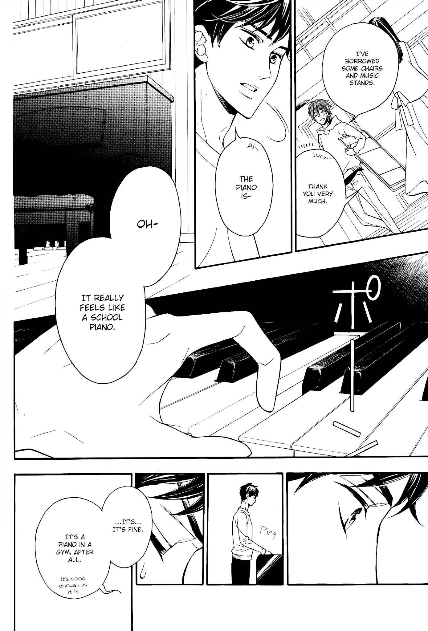 Kiniro no Corda - Daigakusei Hen Chapter 12 page 10 - Chapter 12
