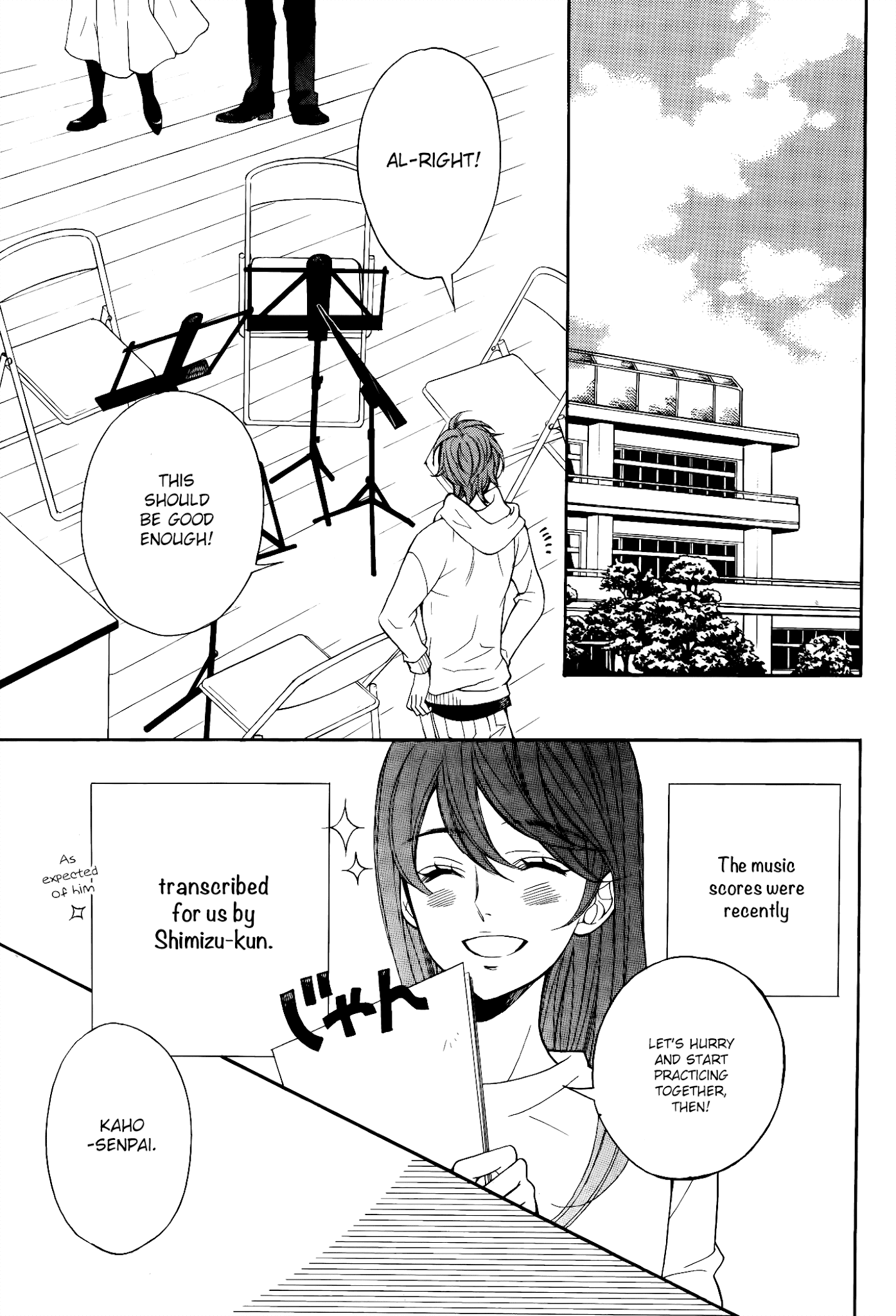 Kiniro no Corda - Daigakusei Hen Chapter 12 page 11 - Chapter 12