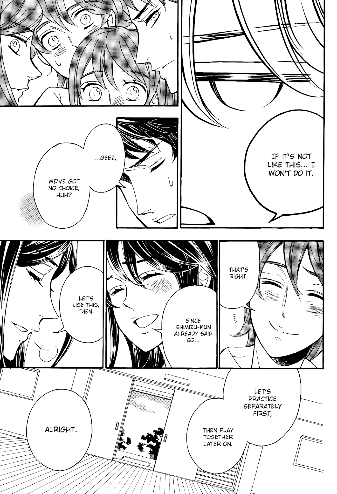 Kiniro no Corda - Daigakusei Hen Chapter 12 page 13 - Chapter 12