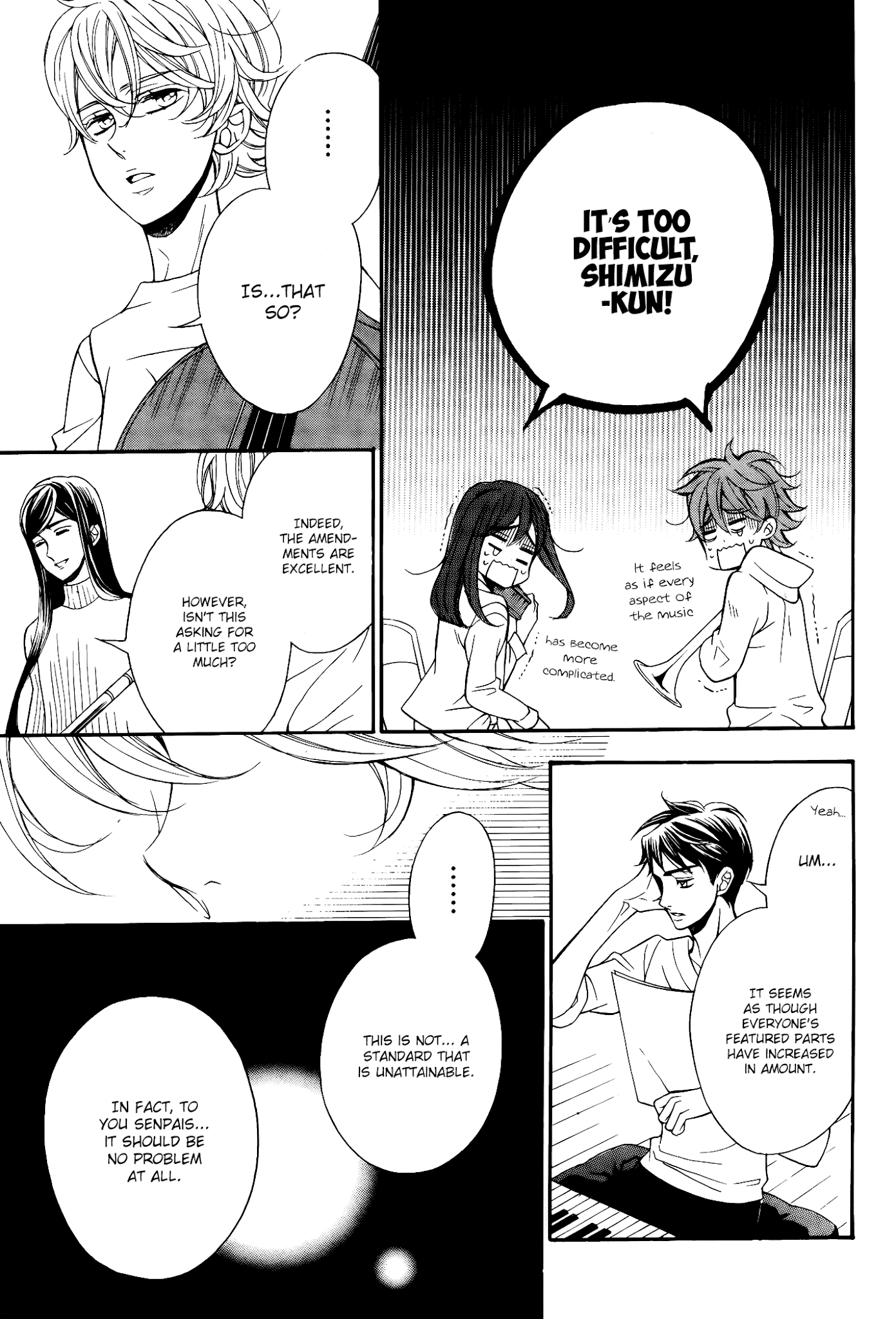 Kiniro no Corda - Daigakusei Hen Chapter 12 page 15 - Chapter 12